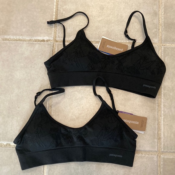 Patagonia Other - NWT Patagonia Women’s Barely Everyday Bra, Black size Medium